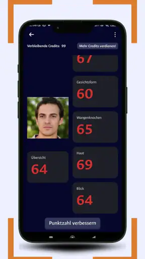 Bist du attraktiv? KI-Scanner screenshot