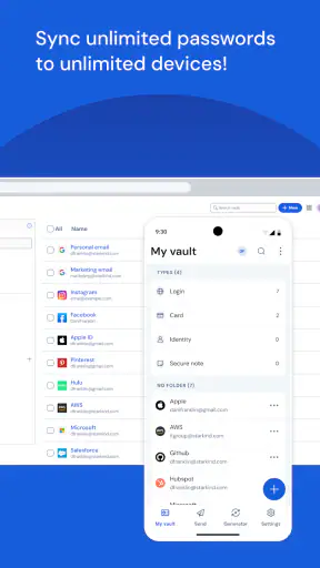 Bitwarden Passwortmanager screenshot 10