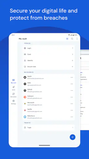 Bitwarden Passwortmanager screenshot 9