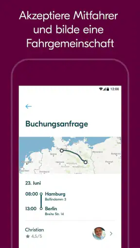 BlaBlaCar: Mitfahrten & Busse screenshot