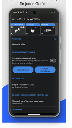 Bluetooth Widgets | Kopfhörer screenshot