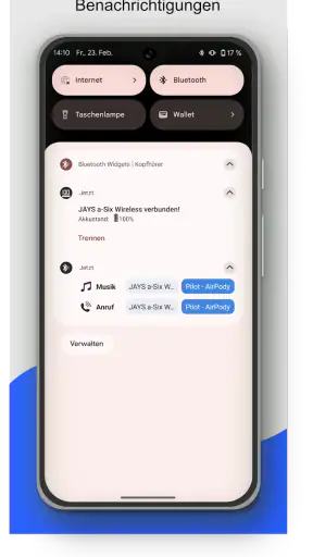 Bluetooth Widgets | Kopfhörer screenshot