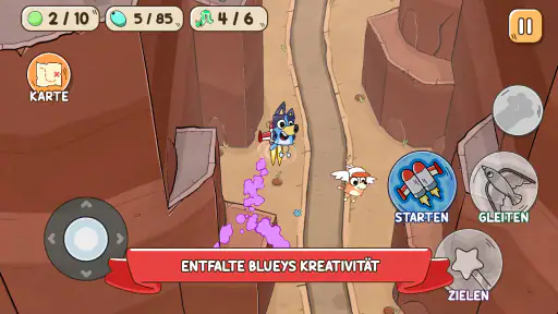 Bluey's Quest: Goldener Stift screenshot