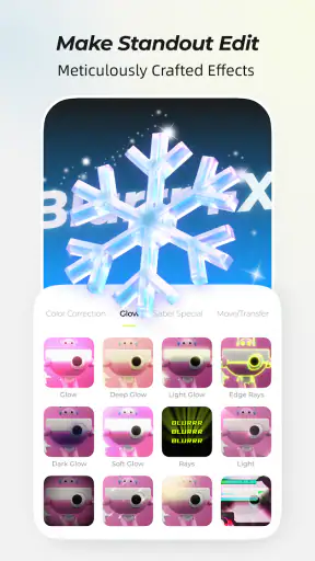 Blurrr – Musikvideo-Editor-App screenshot