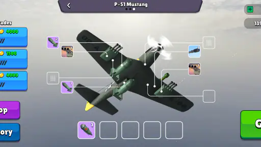 Bomber Ace: Kampf­flugzeuge screenshot