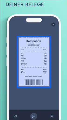 Bonsy Bon Scan & Haushaltsbuch screenshot 6