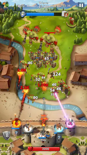 Boom Castle: Tower Defense TD screenshot
