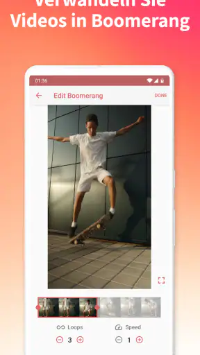 Boomerit Bumerang Video Maker screenshot