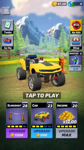 Boost Rider: Autorennen Spiele screenshot 5