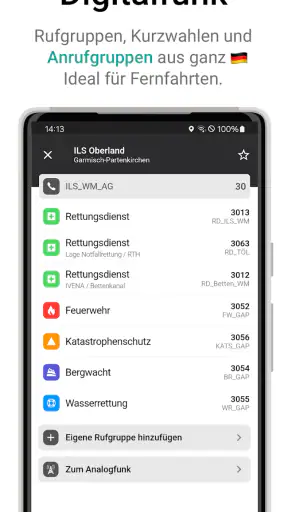 BOS Funk Deutschland screenshot