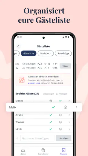 Bridebook - Hochzeitsplaner screenshot