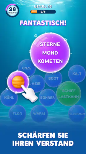 Bubble Word Jam screenshot