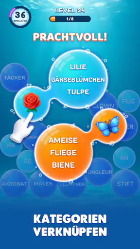 Bubble Word Jam screenshot