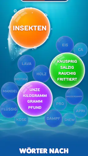 Bubble Word Jam screenshot