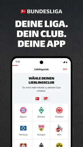 Bundesliga App Fussball News screenshot