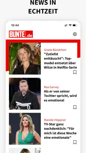 BUNTE.de - Stars & Royals News screenshot
