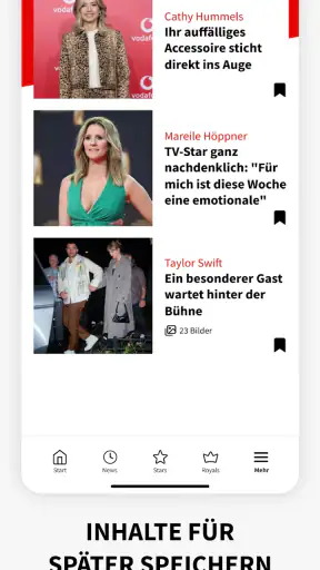 BUNTE.de - Stars & Royals News screenshot
