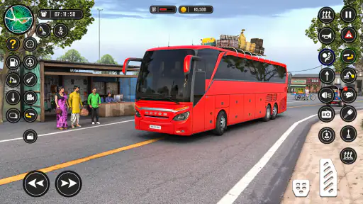 Bus Simulator - Bus Spiele 3D screenshot 12