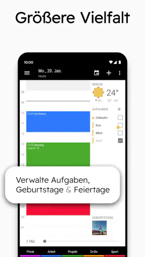 Business Kalender 2 Planer screenshot