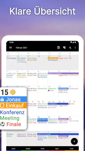 Business Kalender 2 Planer screenshot 9