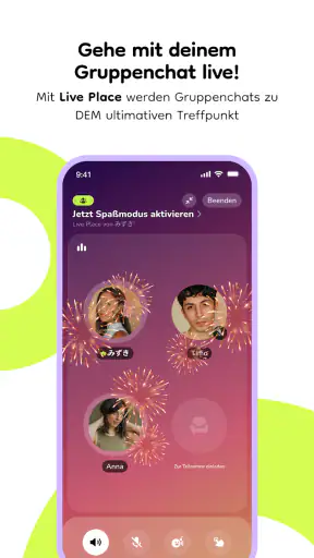 buz - voice connects screenshot