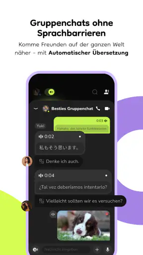 buz - voice connects screenshot