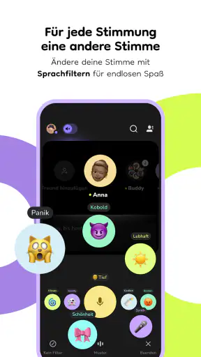 buz - voice connects screenshot