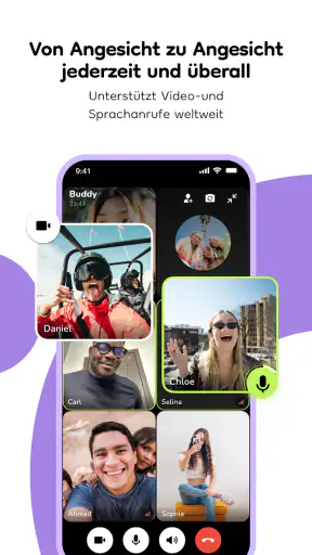 buz - voice connects screenshot