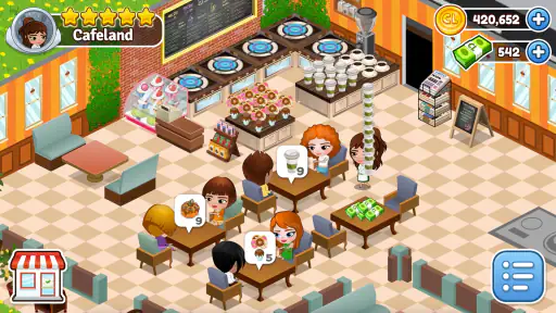 Cafeland - Restaurantspiel screenshot