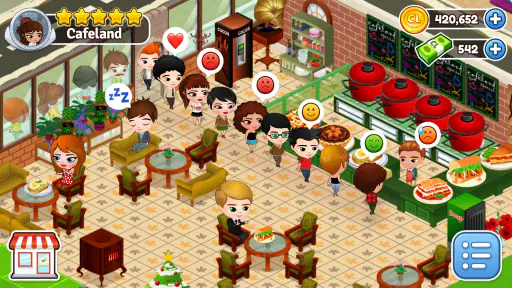 Cafeland - Restaurantspiel screenshot