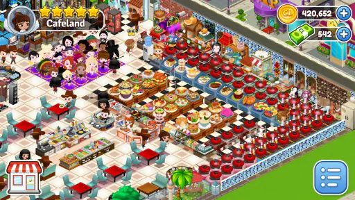 Cafeland - Restaurantspiel screenshot