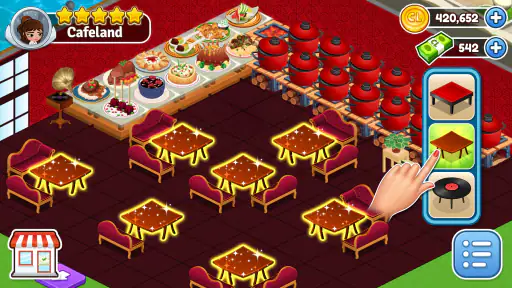 Cafeland - Restaurantspiel screenshot