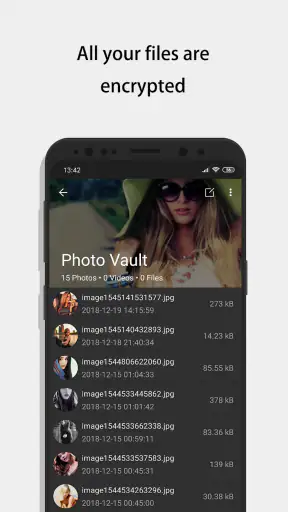 Calculator - photo vault screenshot