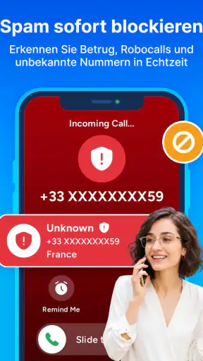 CallFilter: Telefon ID Anruf screenshot