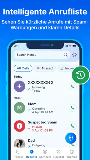 CallFilter: Telefon ID Anruf screenshot
