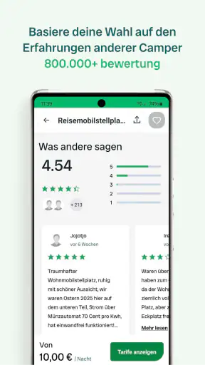 Campercontact - Campingführer screenshot