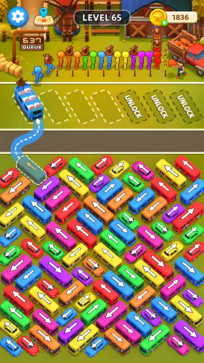Car Jam: Bus Spiel screenshot