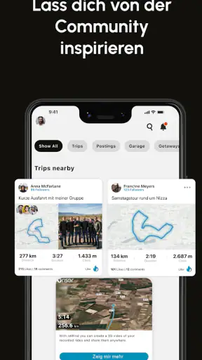 Cardo Ride – Motorrad App screenshot