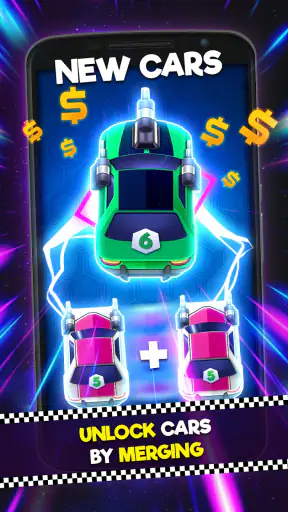 Cars: Merge and Defend screenshot