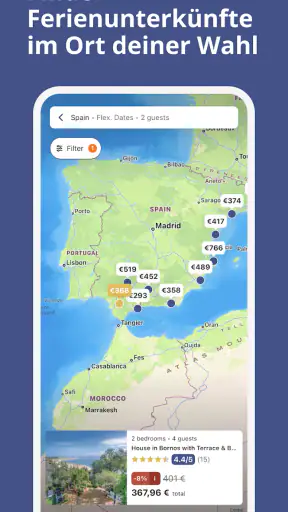 Casamundo: Ferienunterkünfte screenshot