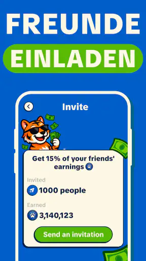 CashTiger: Spielen & Belohnung screenshot 12