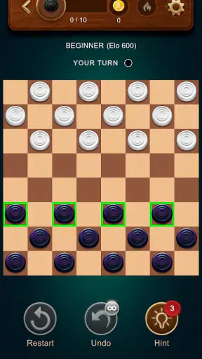 Checkers: Classic Board Game screenshot