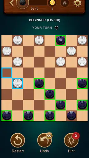 Checkers: Classic Board Game screenshot