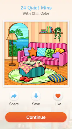 Chill Color - Paint by Number screenshot