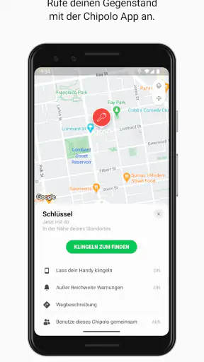 Chipolo screenshot