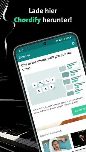 Chordify: Akkorde & Stimmgerät screenshot