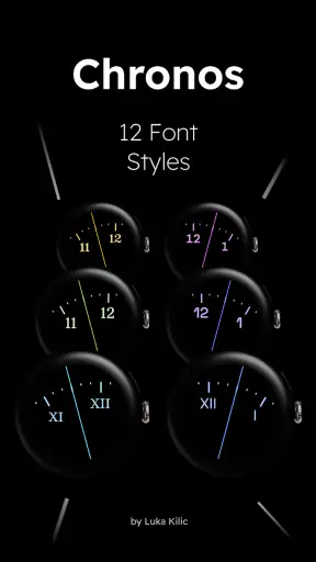 Chronos – Minimal Watch Face screenshot 12