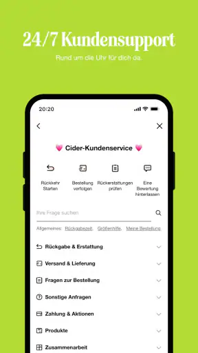 CIDER – Kleidung und Mode screenshot