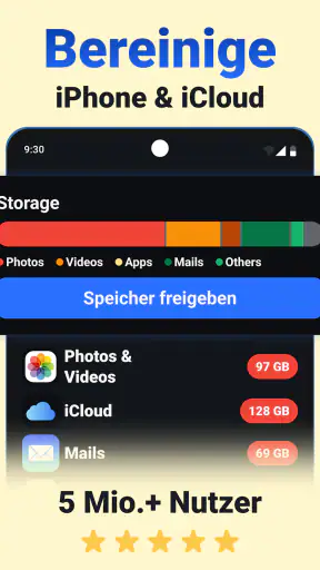 Clean Manager: Speicherplatz screenshot
