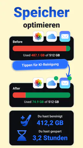 Clean Manager: Speicherplatz screenshot